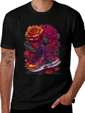 Floral Sneaker Graphic Tee