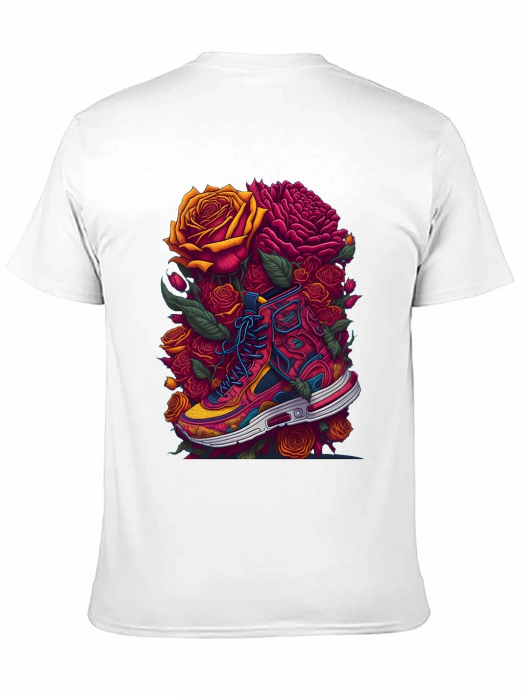 Floral Sneaker Graphic Tee