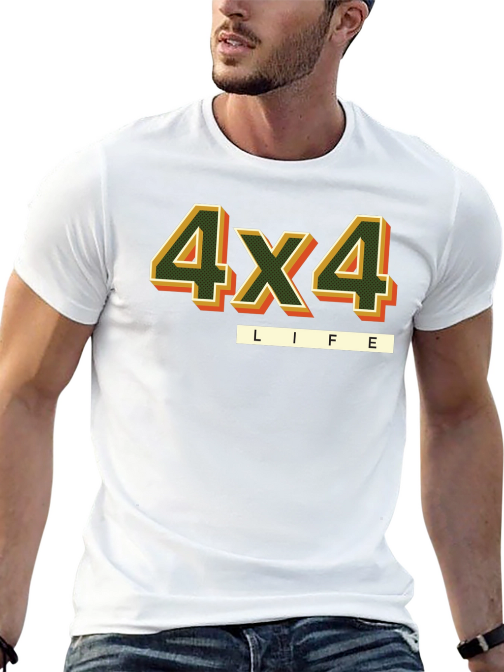 4x4 Life Graphic Tee - Off-Road Adventure T-Shirt