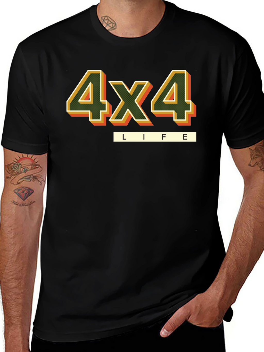 4x4 Life Graphic Tee - Off-Road Adventure T-Shirt