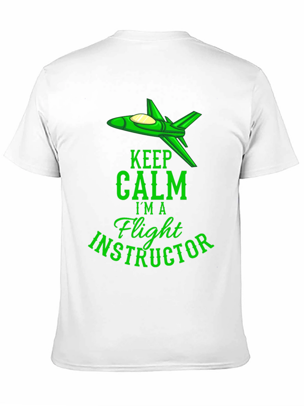 Flight Instructor T-Shirt - Keep Calm Graphic Tee