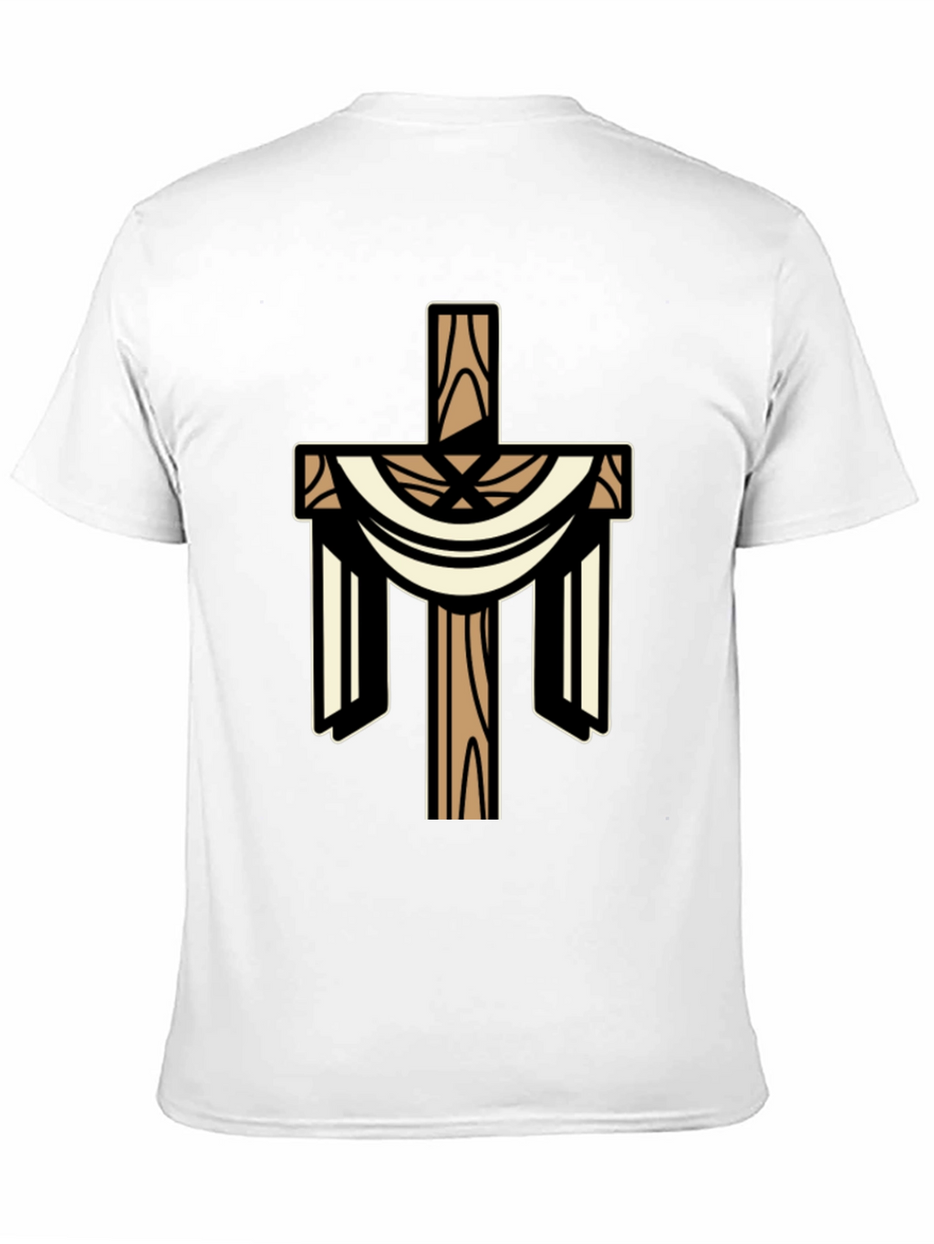 Christian Cross Graphic T-Shirt