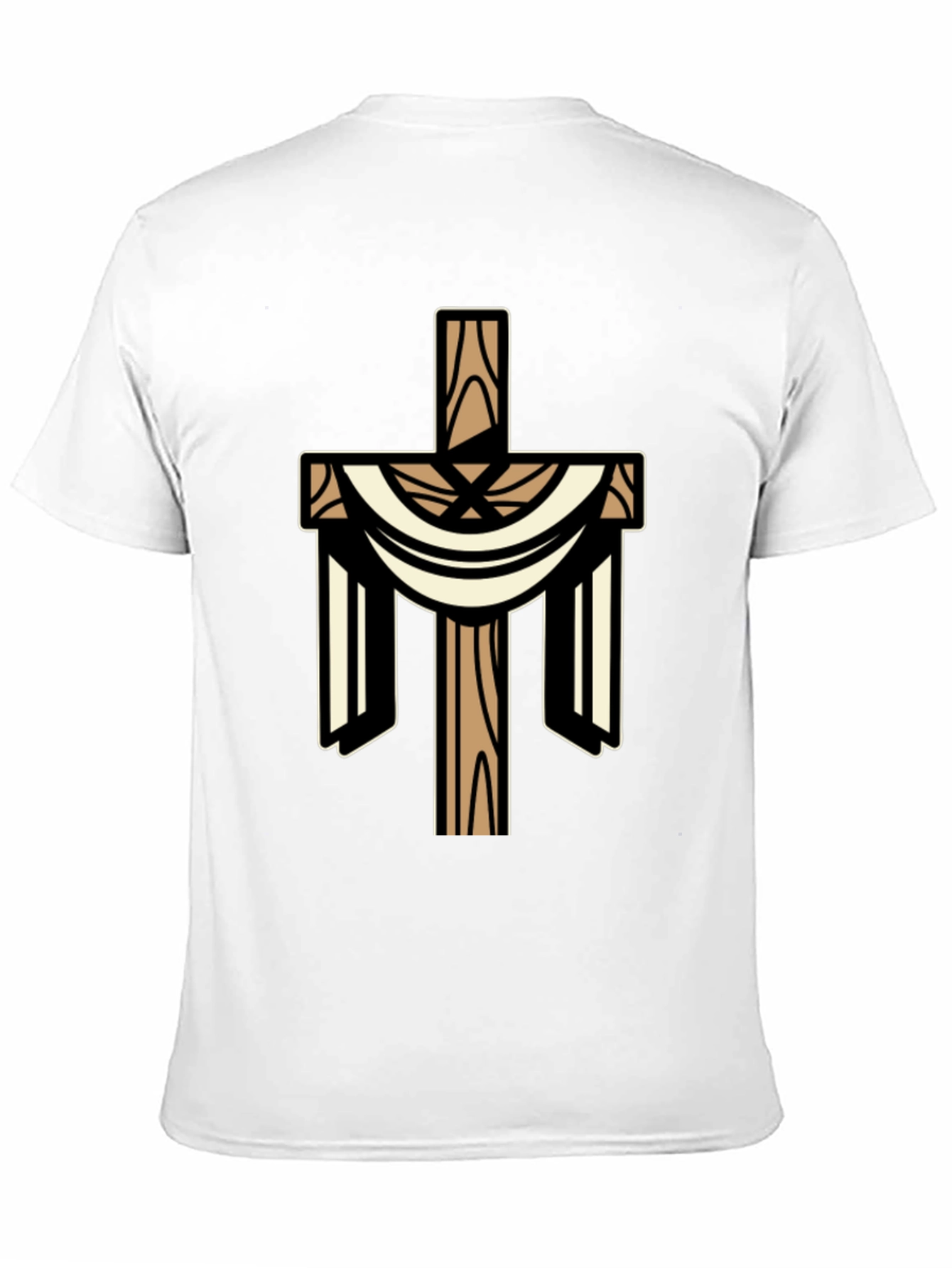Christian Cross Graphic T-Shirt