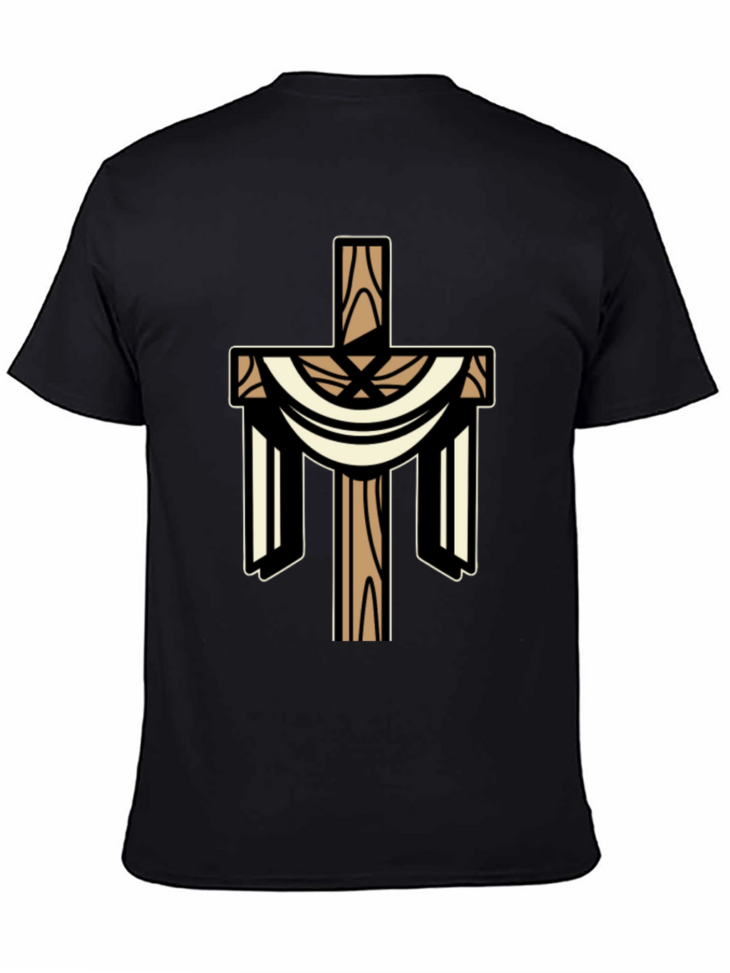 Christian Cross Graphic T-Shirt