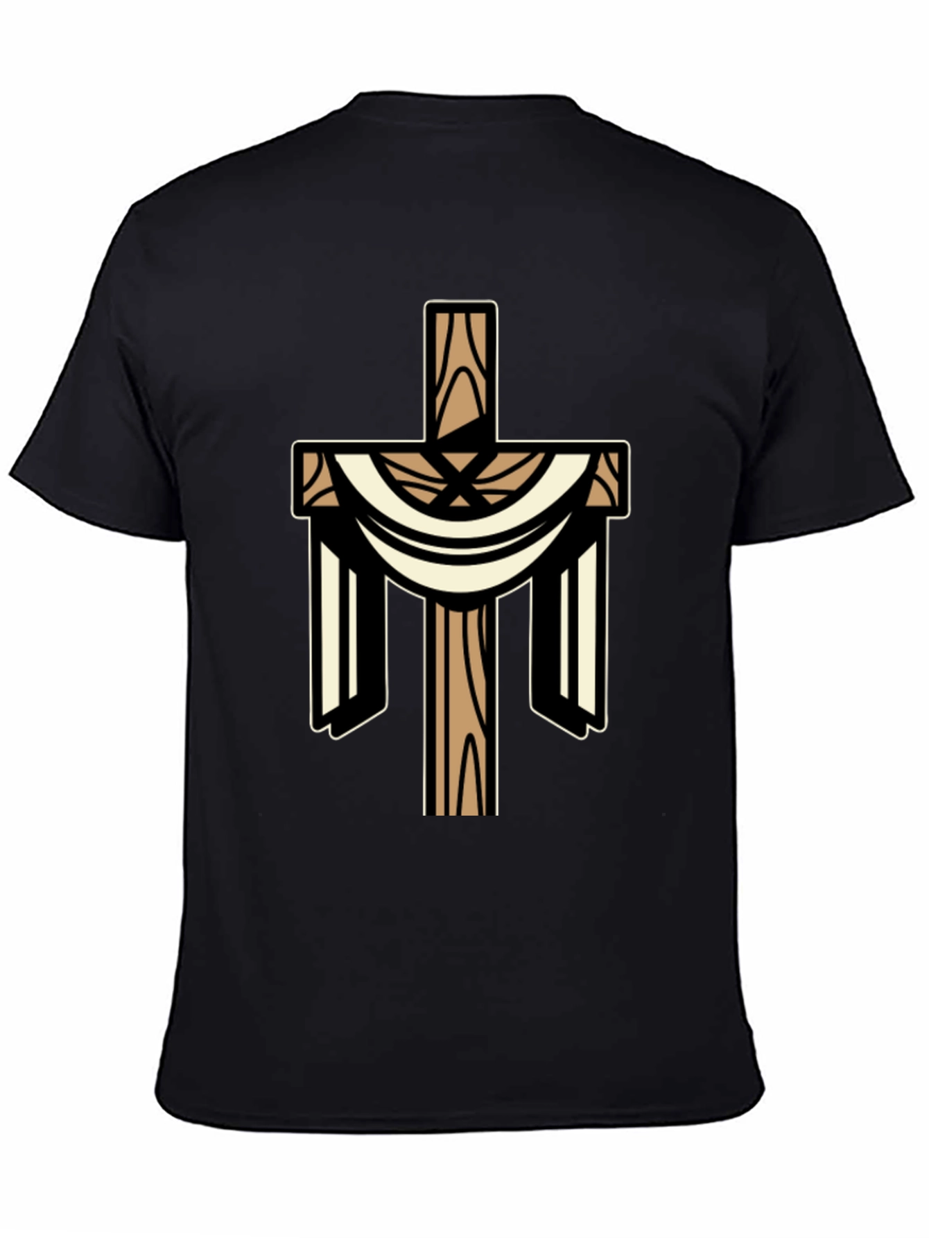 Christian Cross Graphic T-Shirt