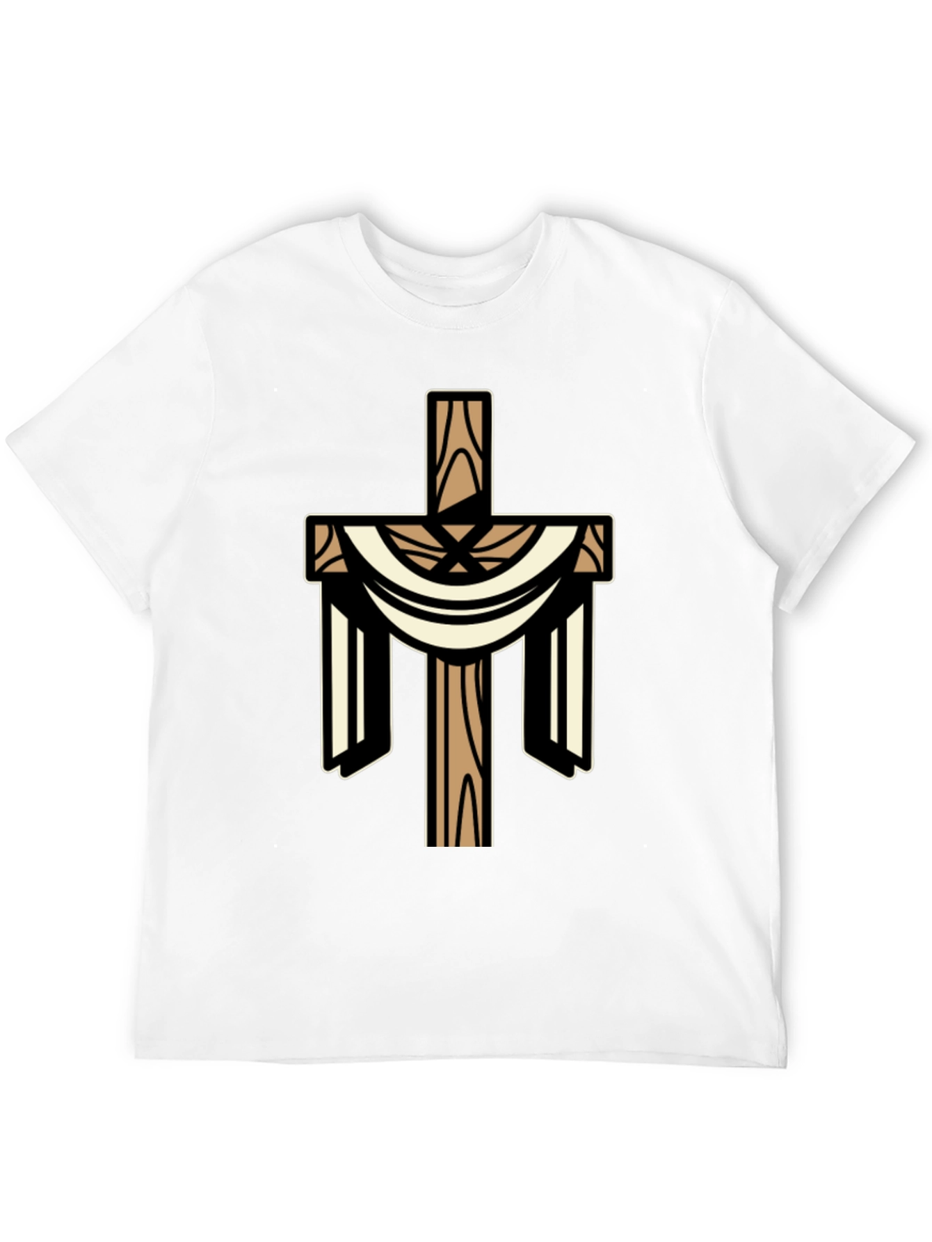 Christian Cross Graphic T-Shirt