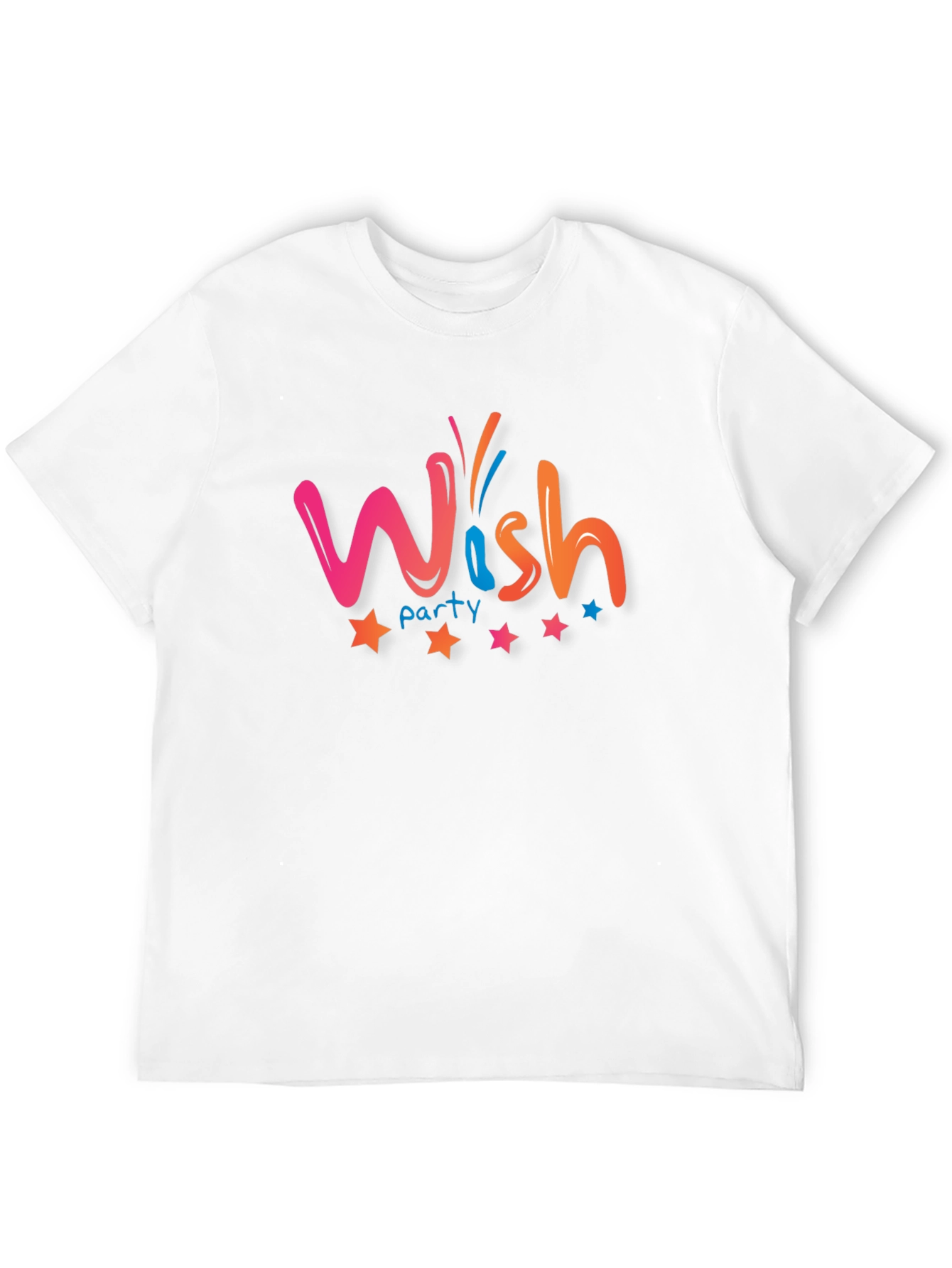 Wish Party Graphic T-Shirt - Black