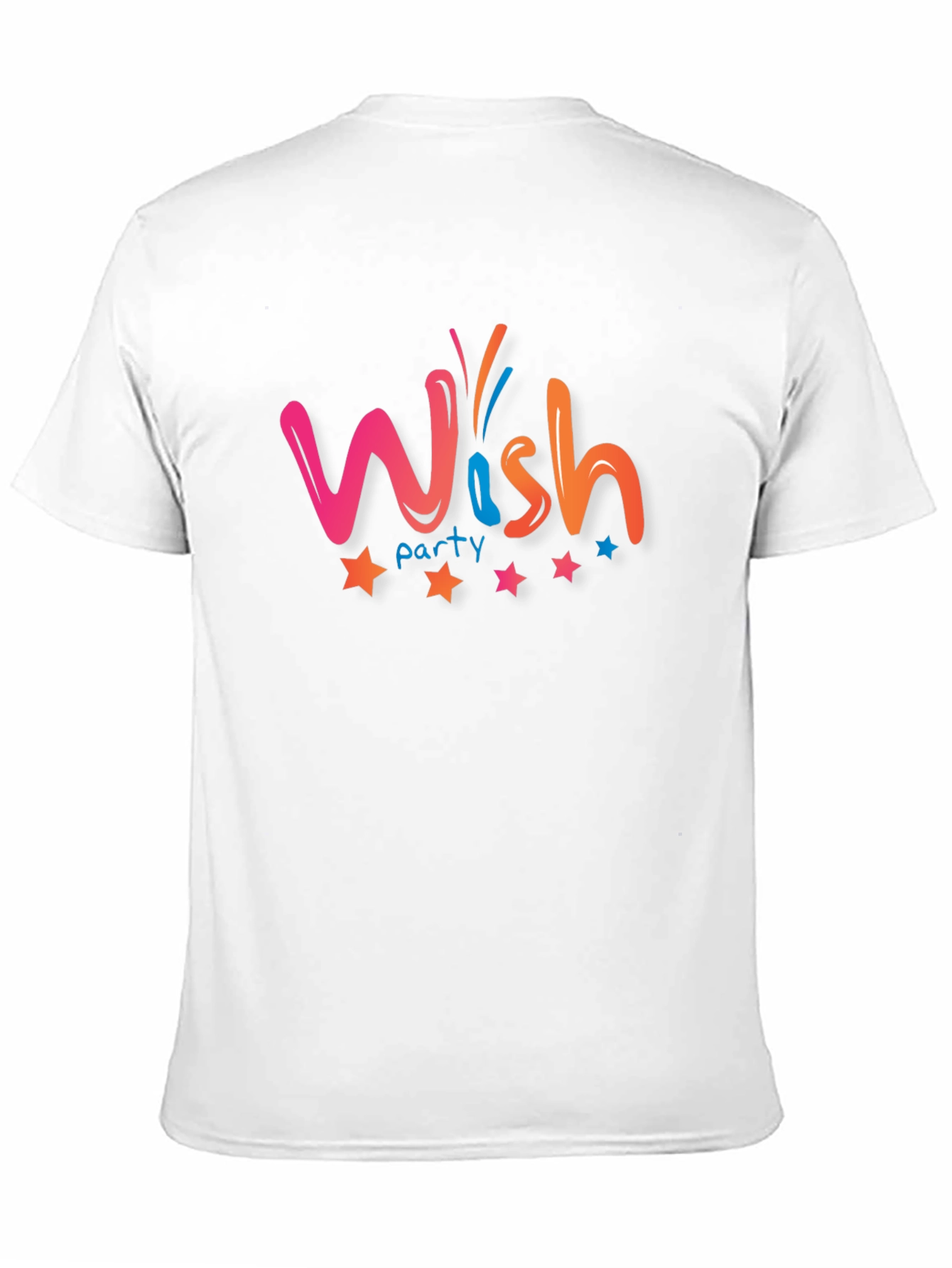 Wish Party Graphic T-Shirt - Black