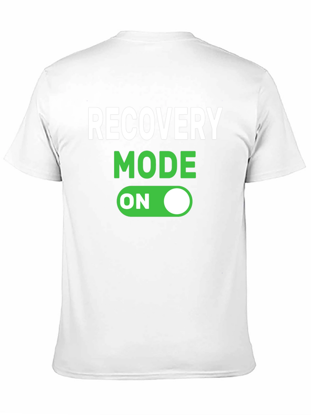 Recovery Mode On Black T-Shirt