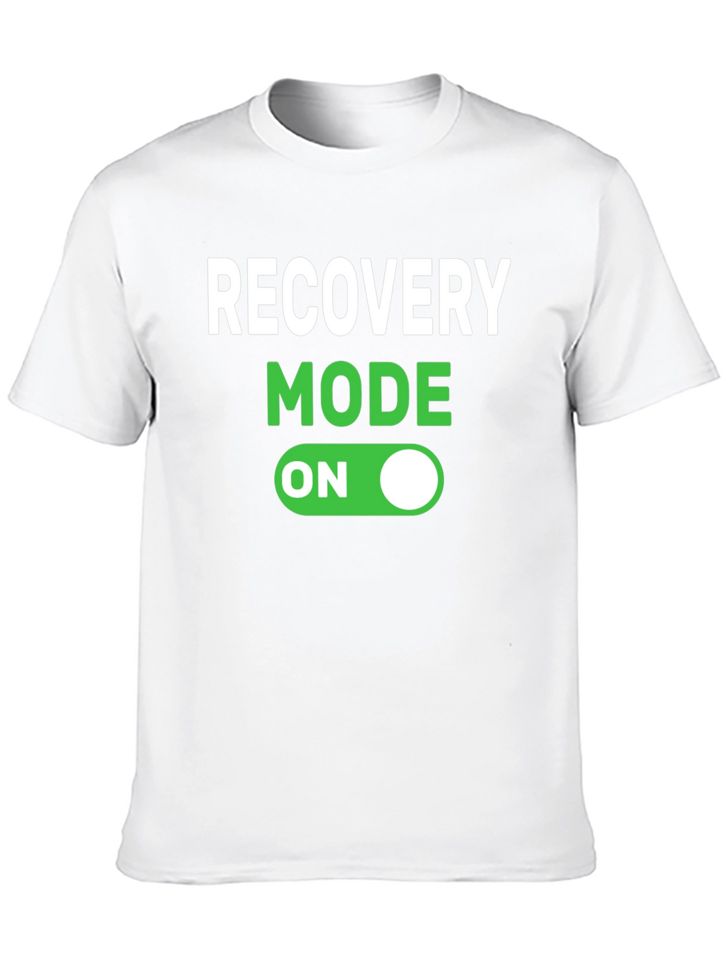 Recovery Mode On Black T-Shirt