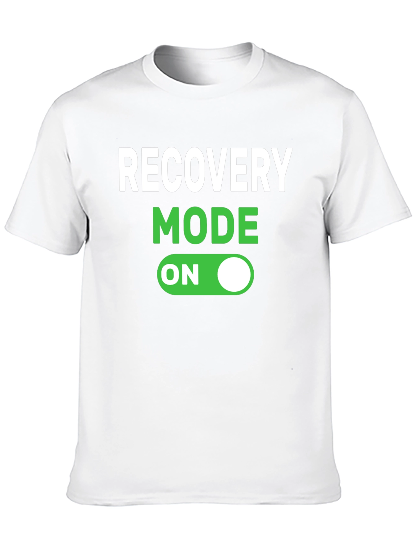 Recovery Mode On Black T-Shirt