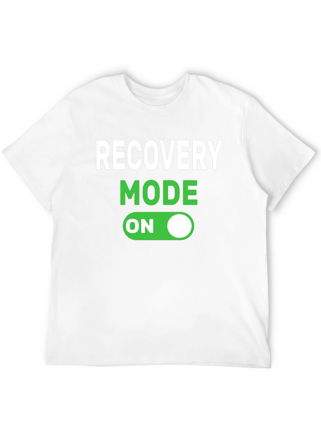 Recovery Mode On Black T-Shirt