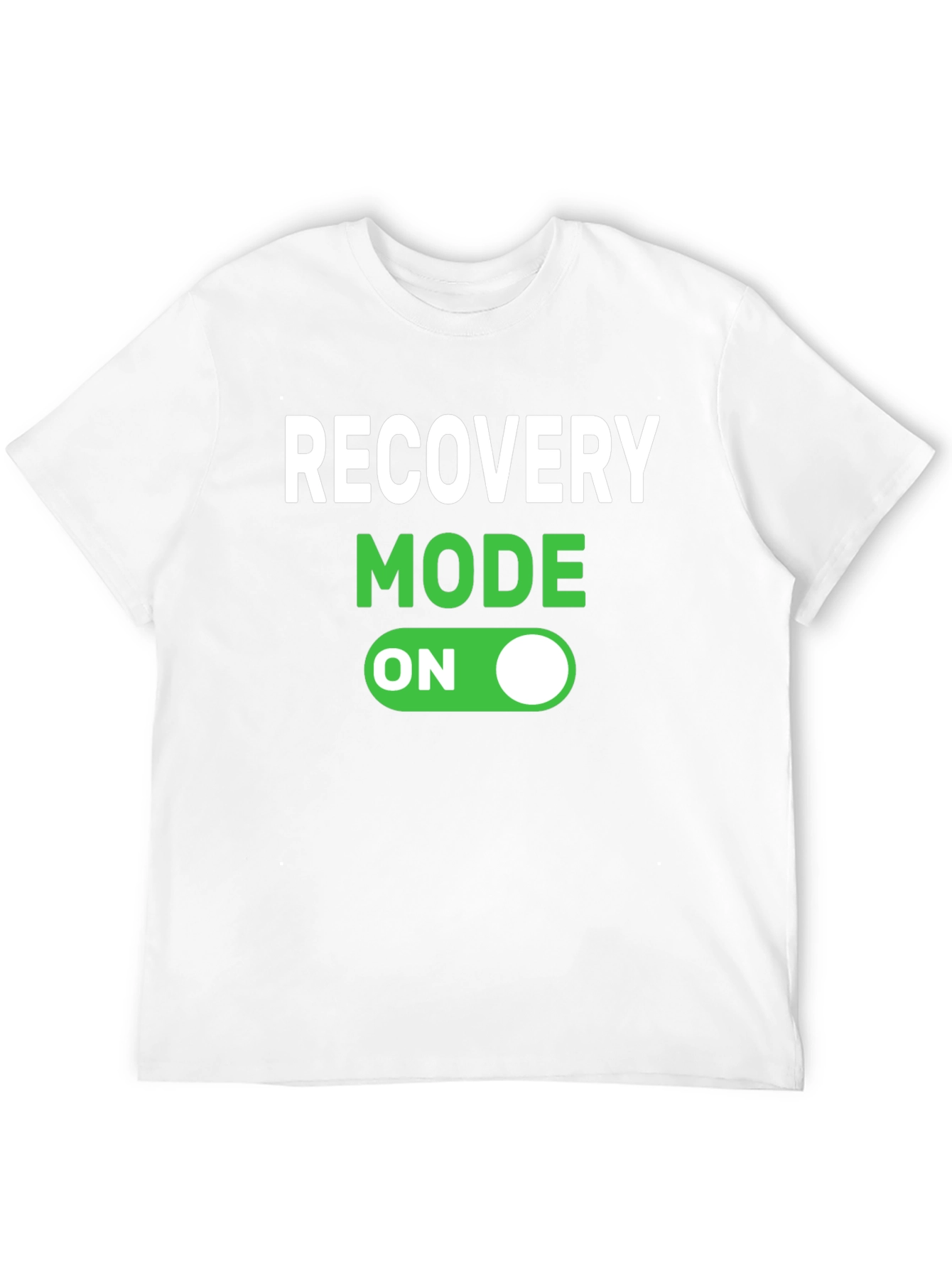 Recovery Mode On Black T-Shirt
