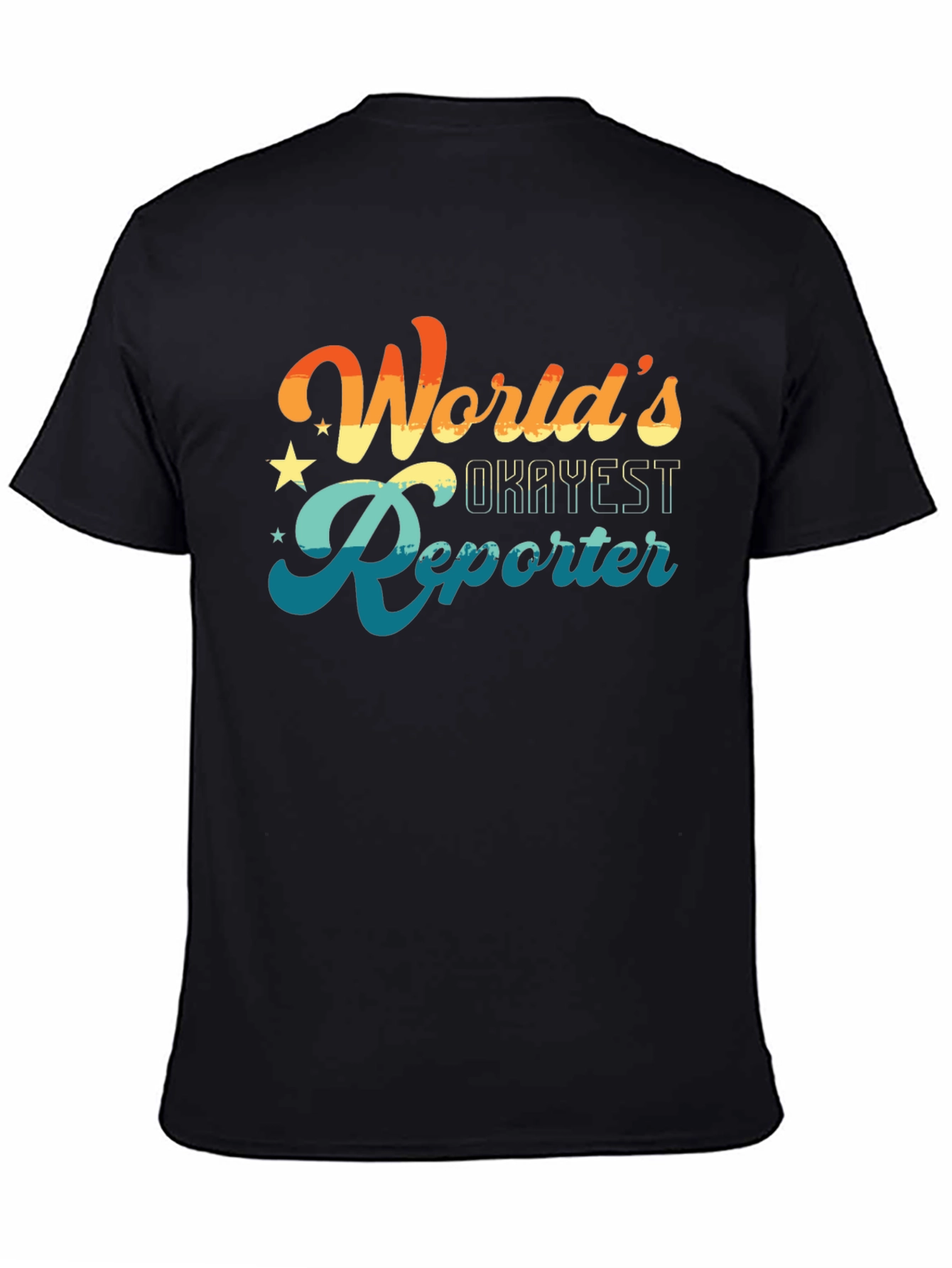 Worlds Okayest Reporter T-Shirt