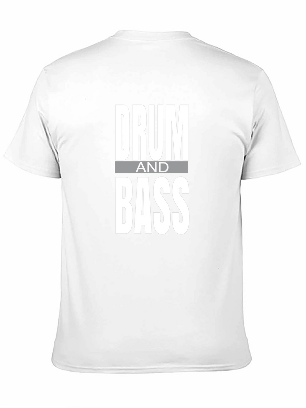Drum and Bass Graphic T-Shirt - Black Cotton Tee