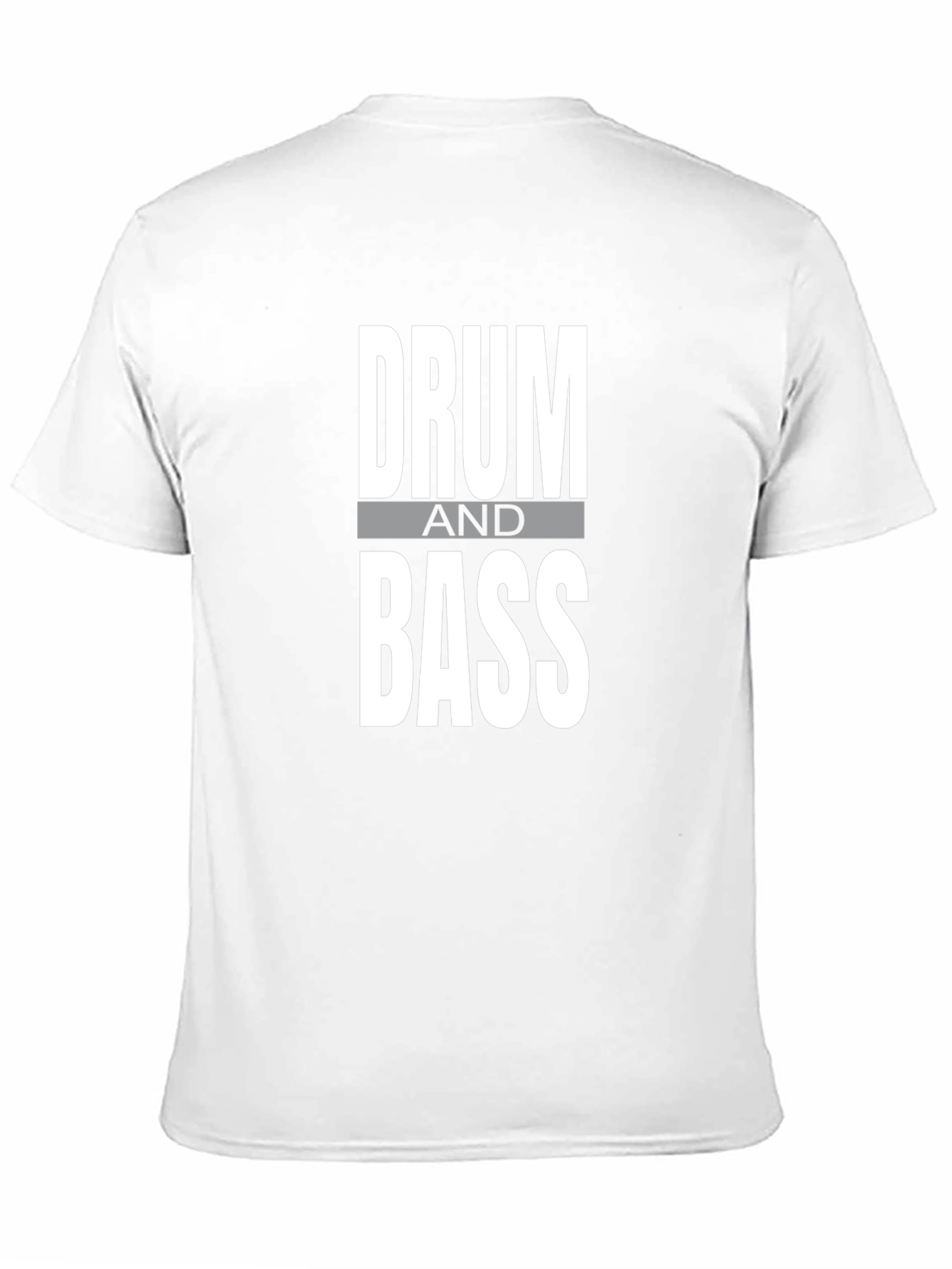 Drum and Bass Graphic T-Shirt - Black Cotton Tee