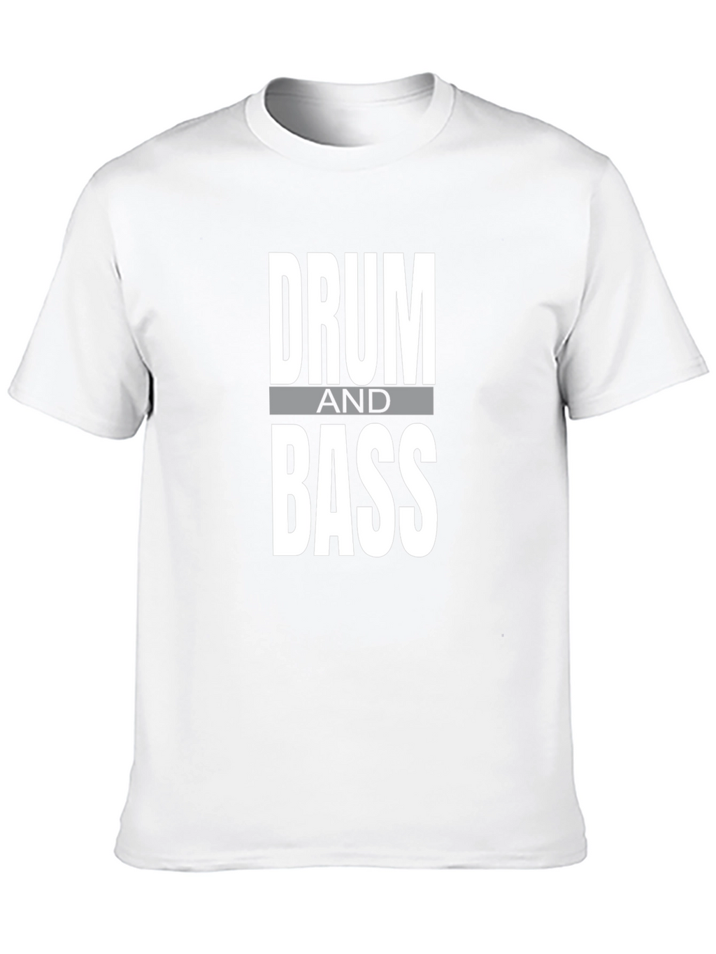 Drum and Bass Graphic T-Shirt - Black Cotton Tee