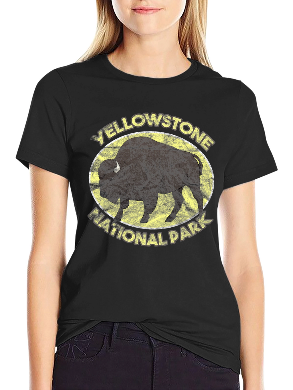 Yellowstone National Park Bison Graphic Tee