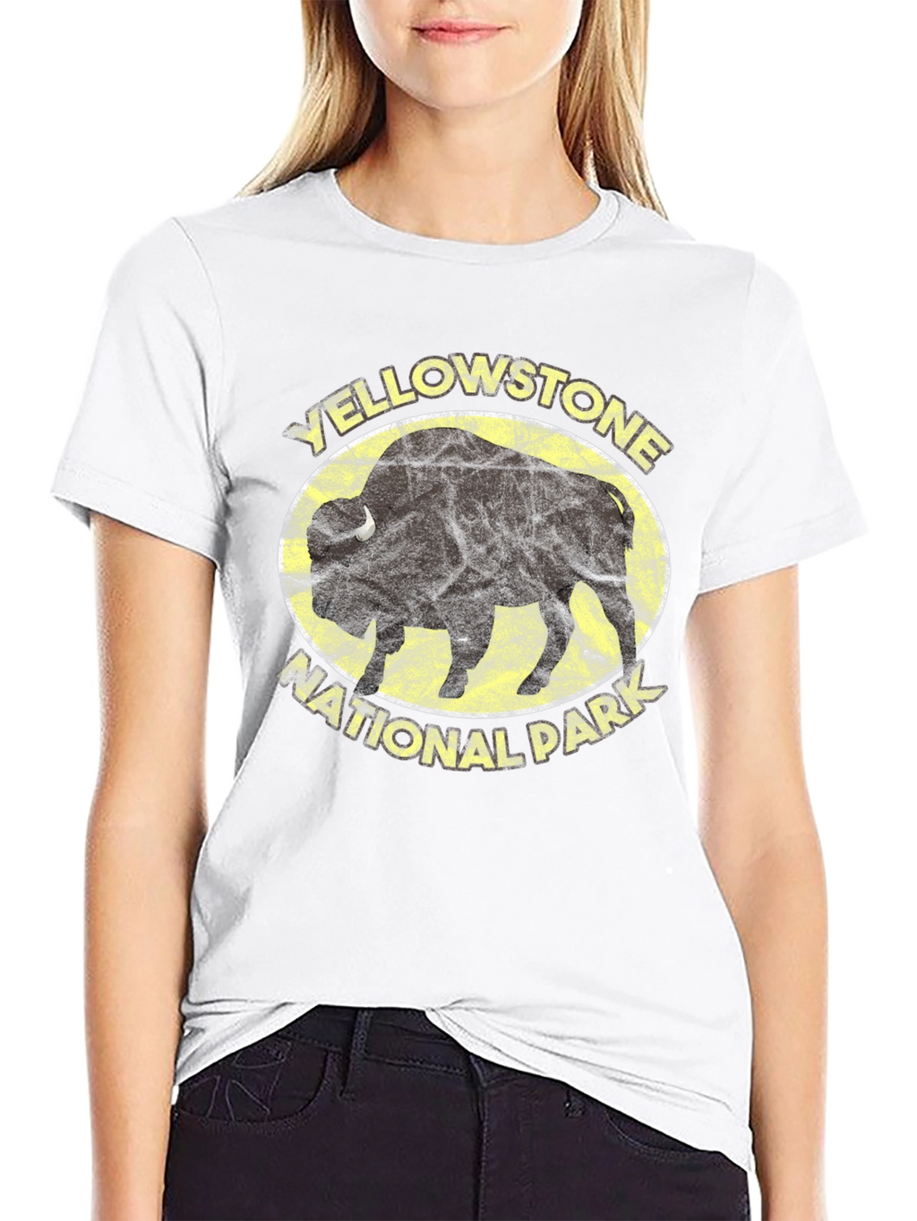 Yellowstone National Park Bison Graphic Tee