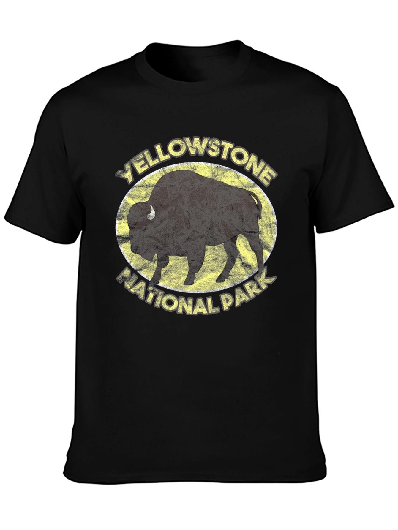 Yellowstone National Park Bison Graphic Tee