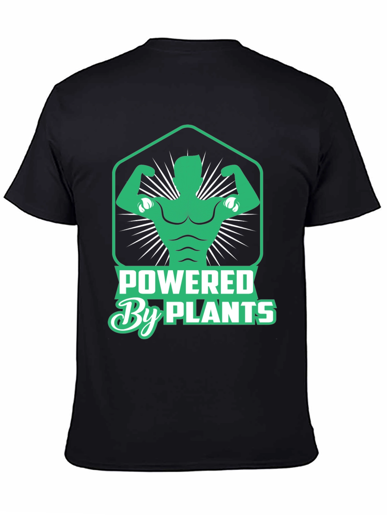 Powered By Plants Graphic T-Shirt