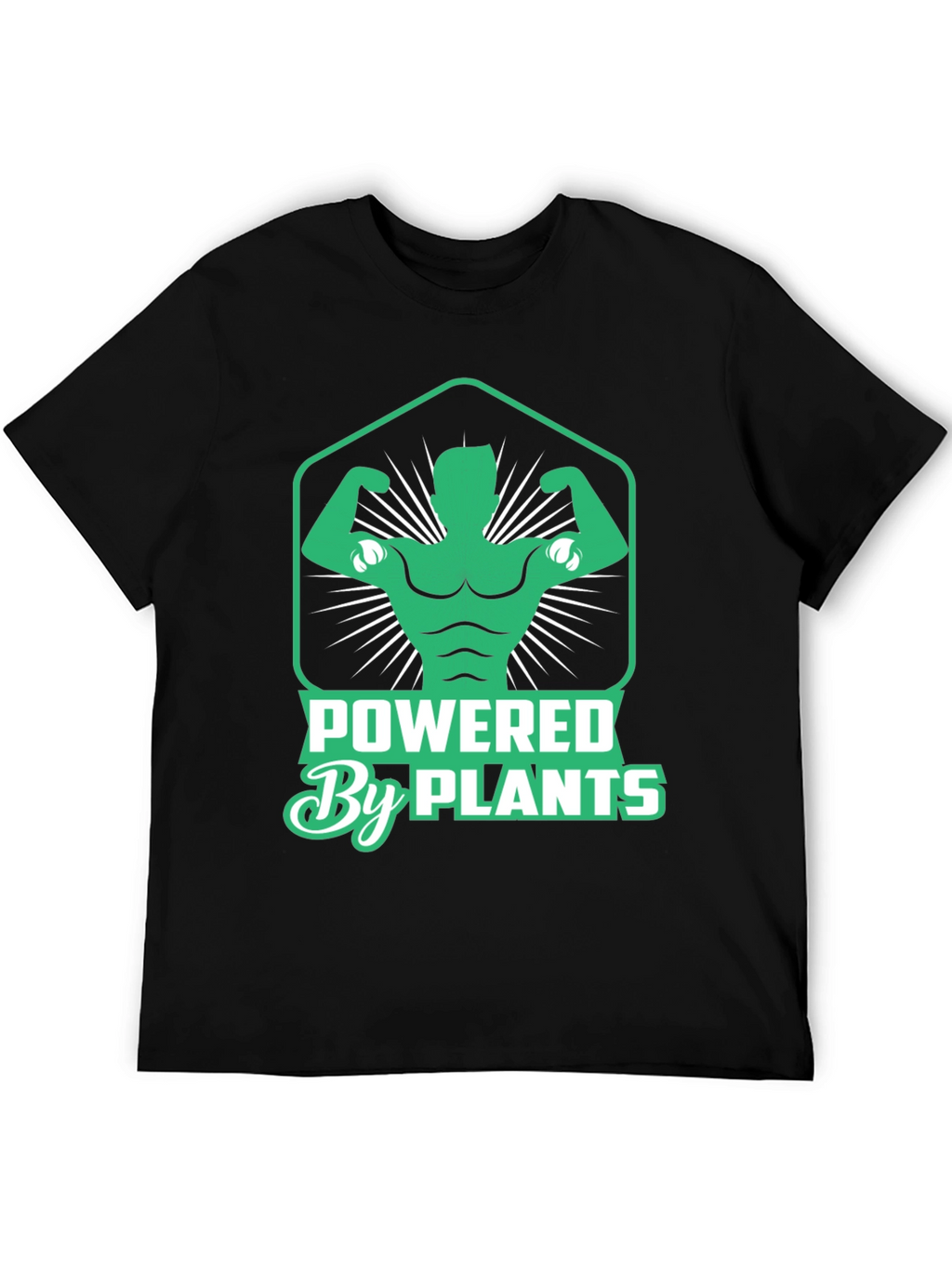 Powered By Plants Graphic T-Shirt
