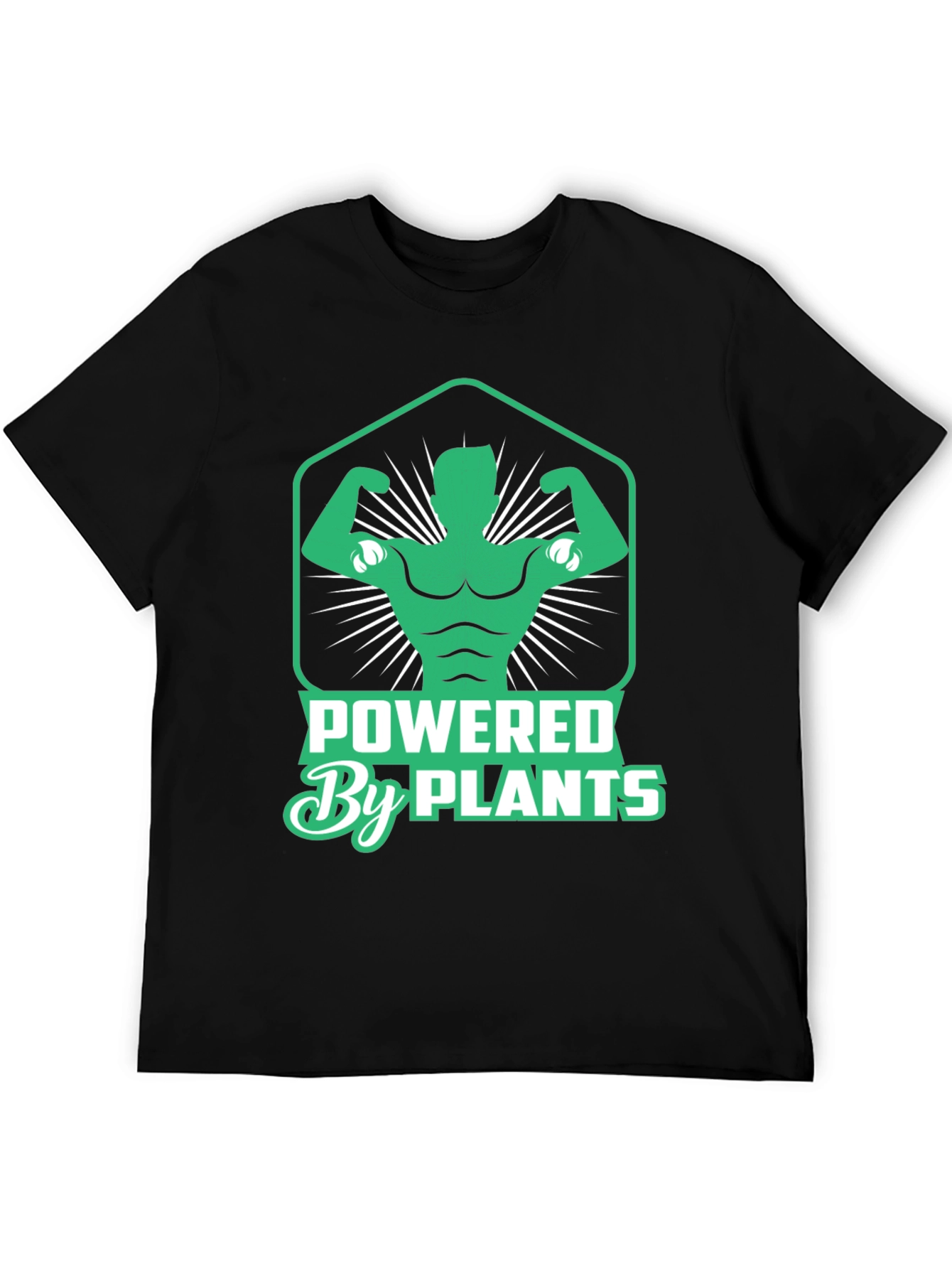 Powered By Plants Graphic T-Shirt