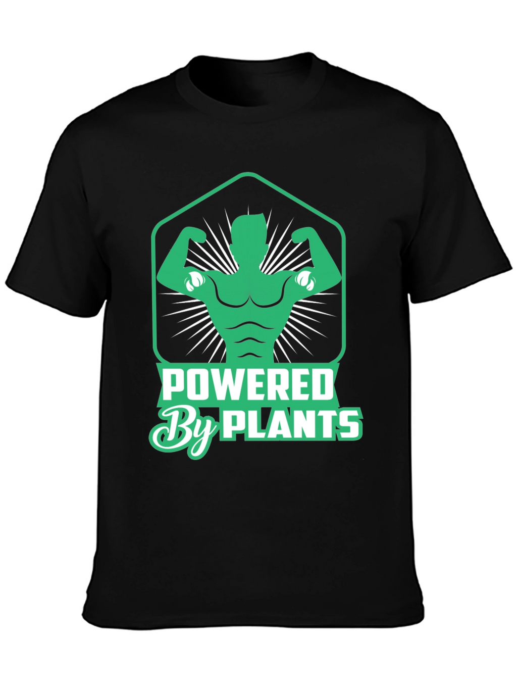 Powered By Plants Graphic T-Shirt