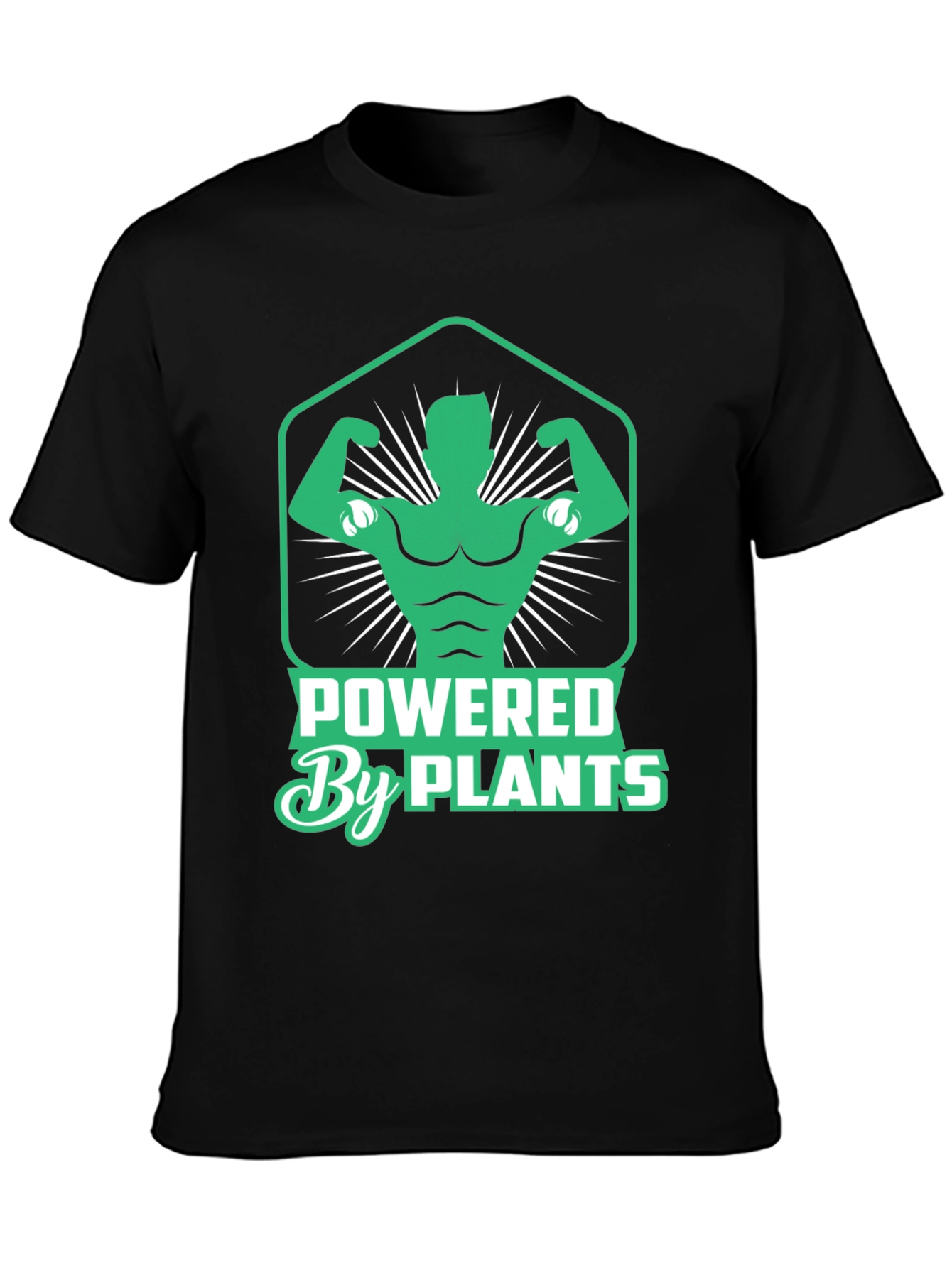 Powered By Plants Graphic T-Shirt