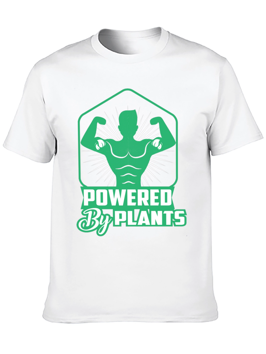 Powered By Plants Graphic T-Shirt