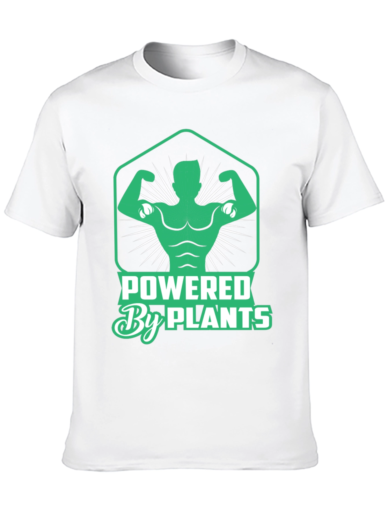 Powered By Plants Graphic T-Shirt