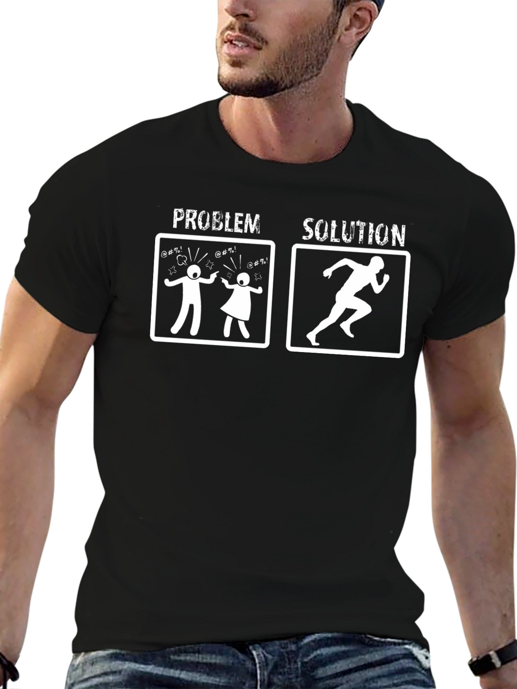 Problem Solution Running T-Shirt