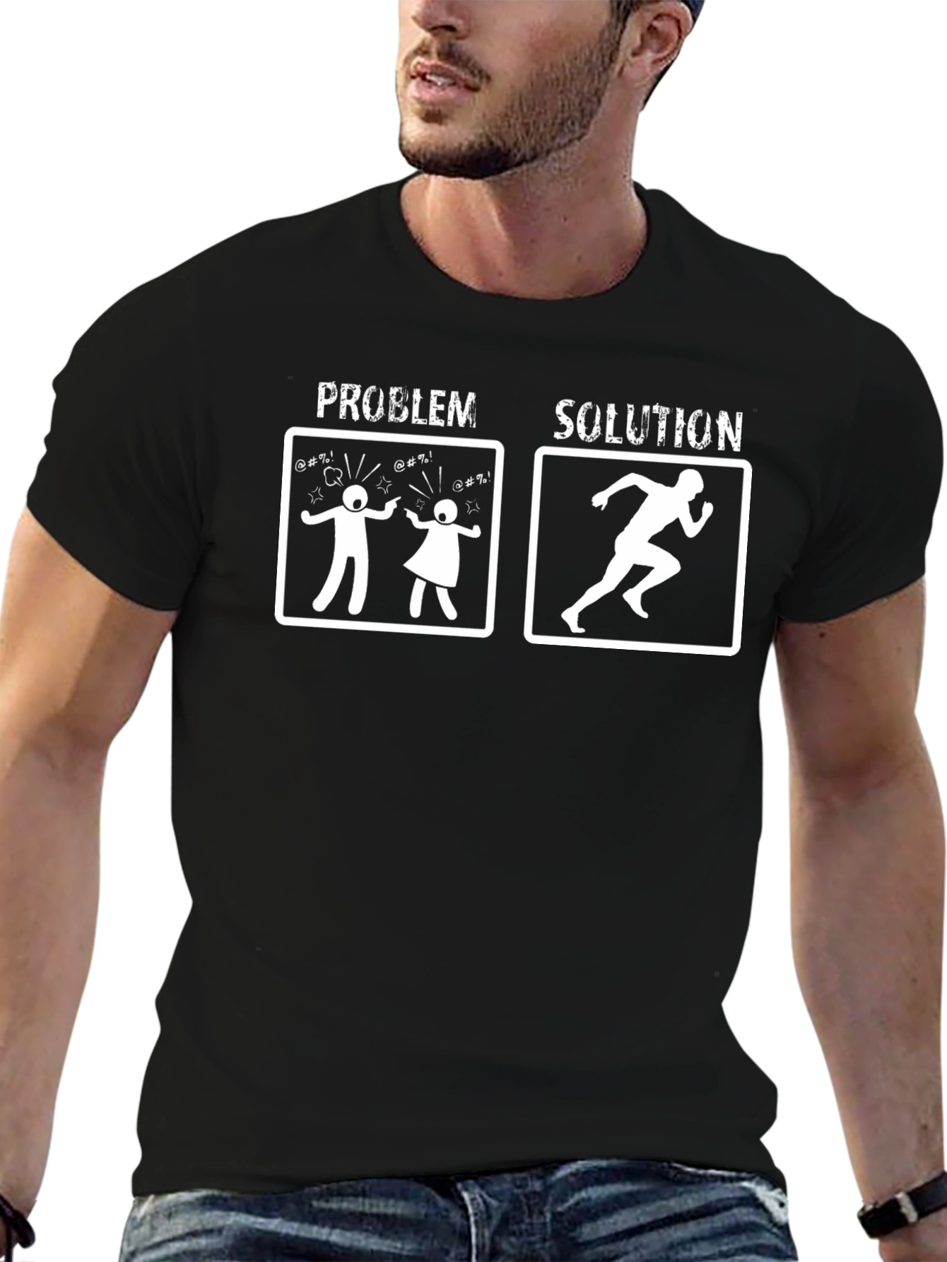 Problem Solution Running T-Shirt