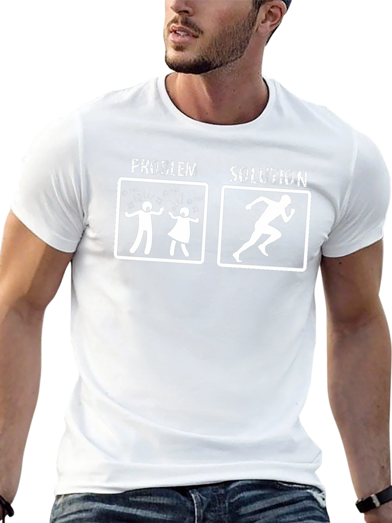 Problem Solution Running T-Shirt