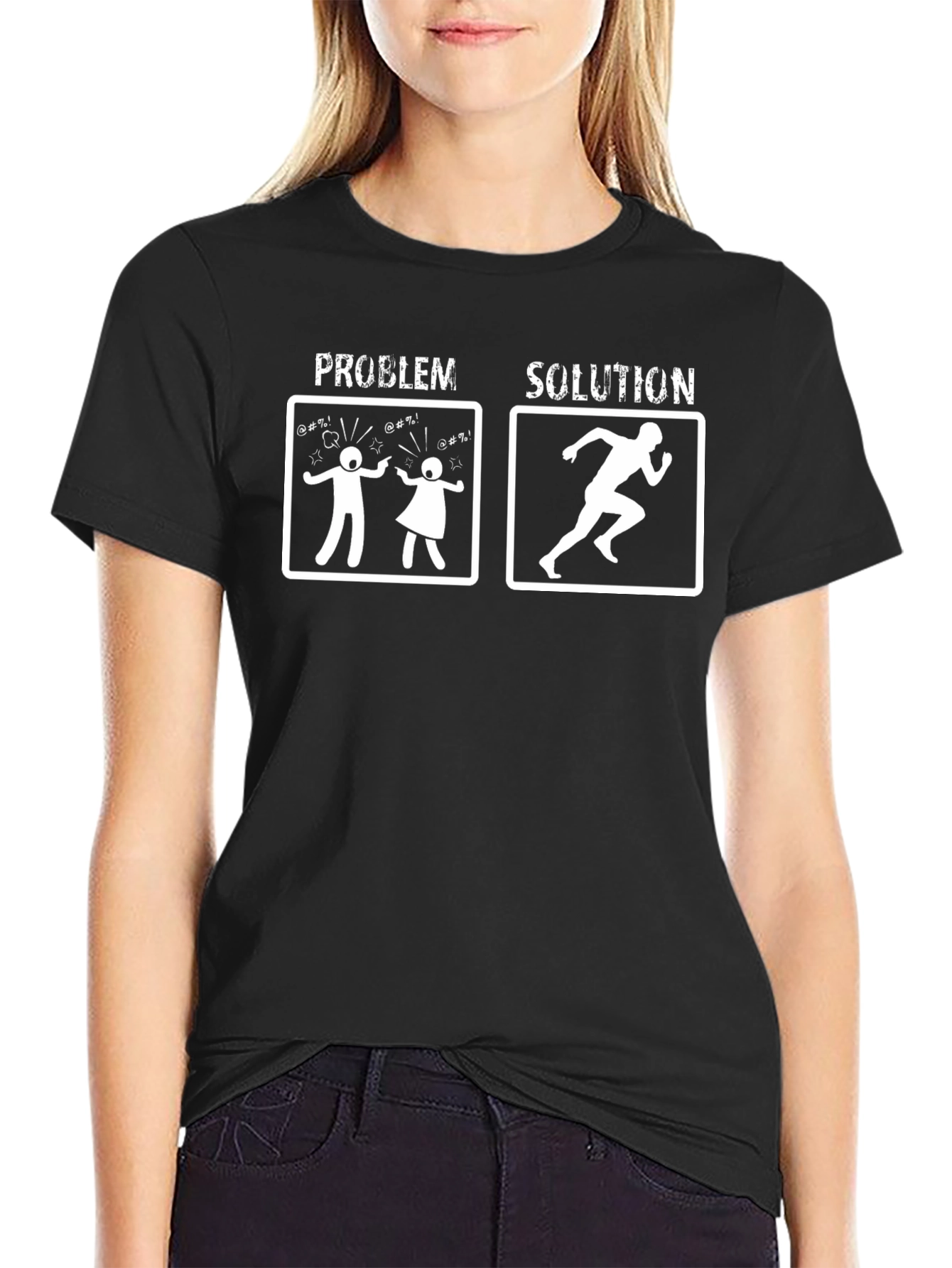 Problem Solution Running T-Shirt