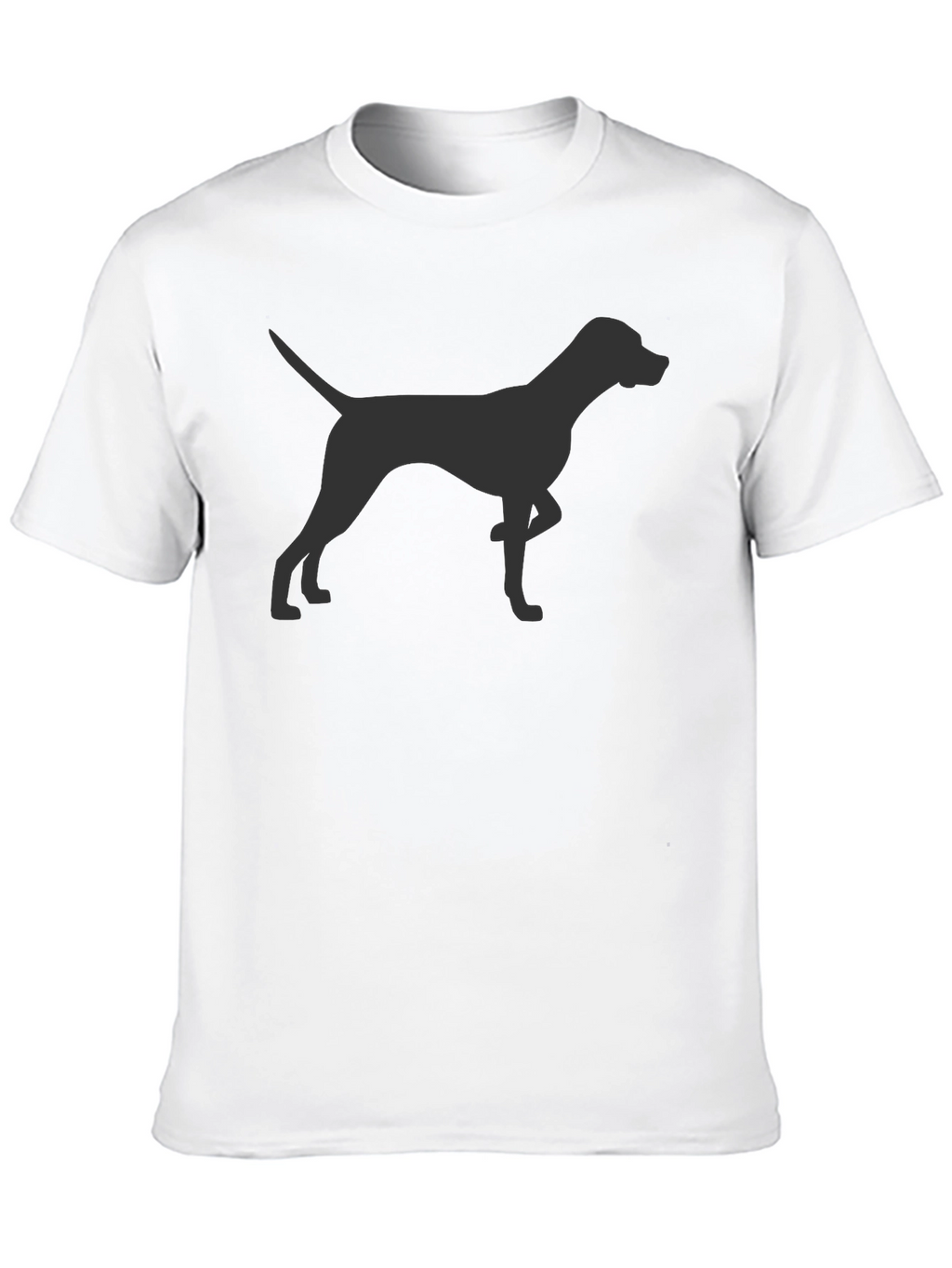 Black Dog Silhouette Graphic Tee