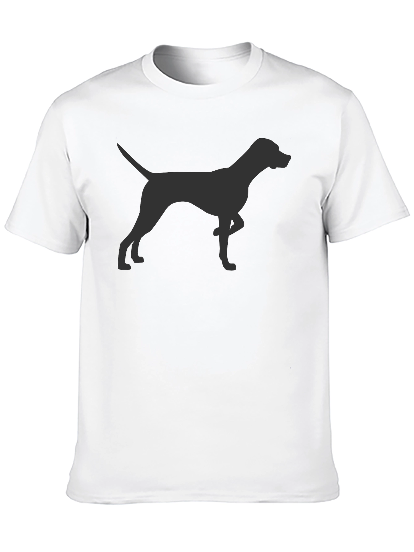 Black Dog Silhouette Graphic Tee