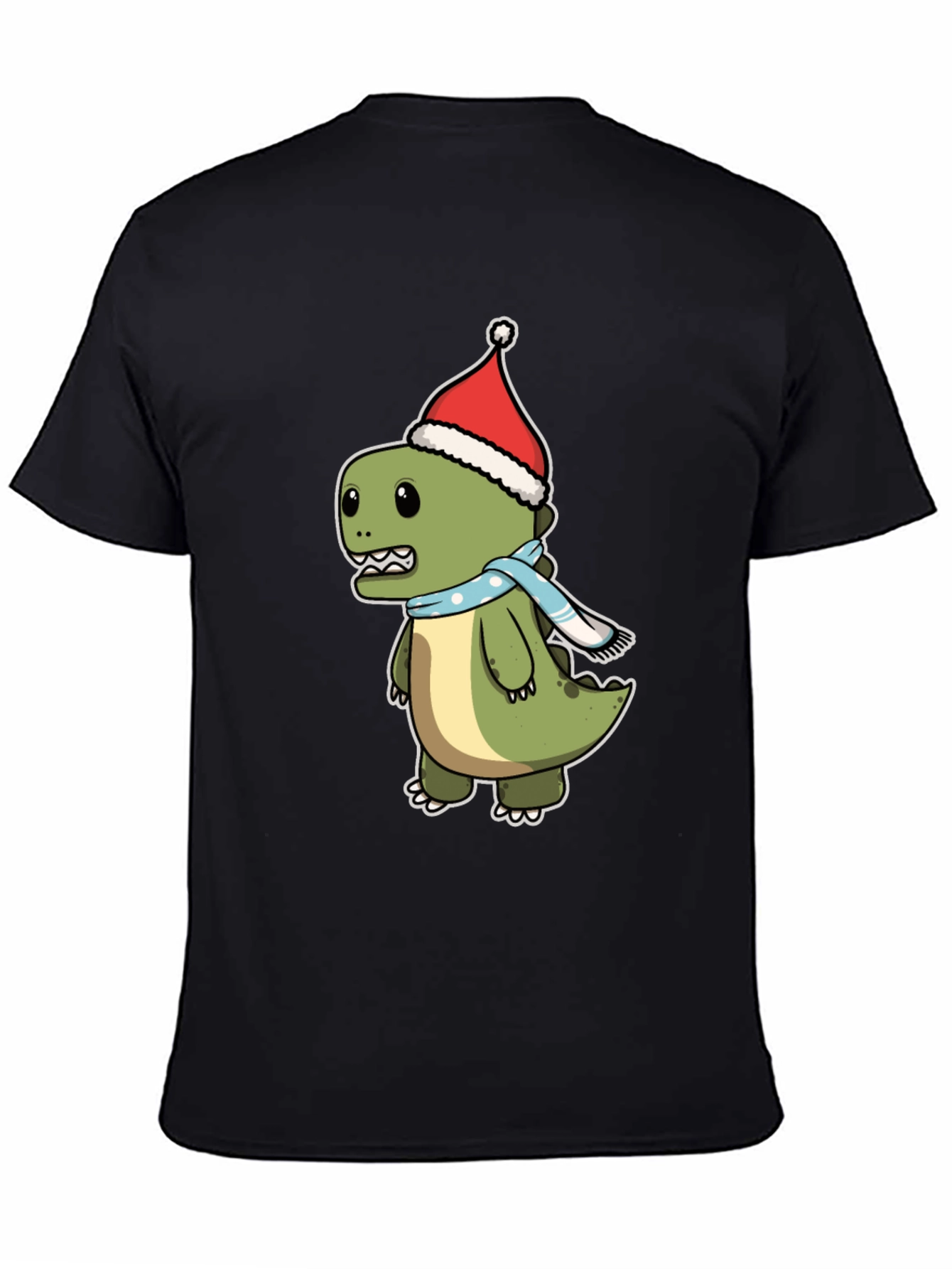 Festive Dino T-Shirt - Holiday Style