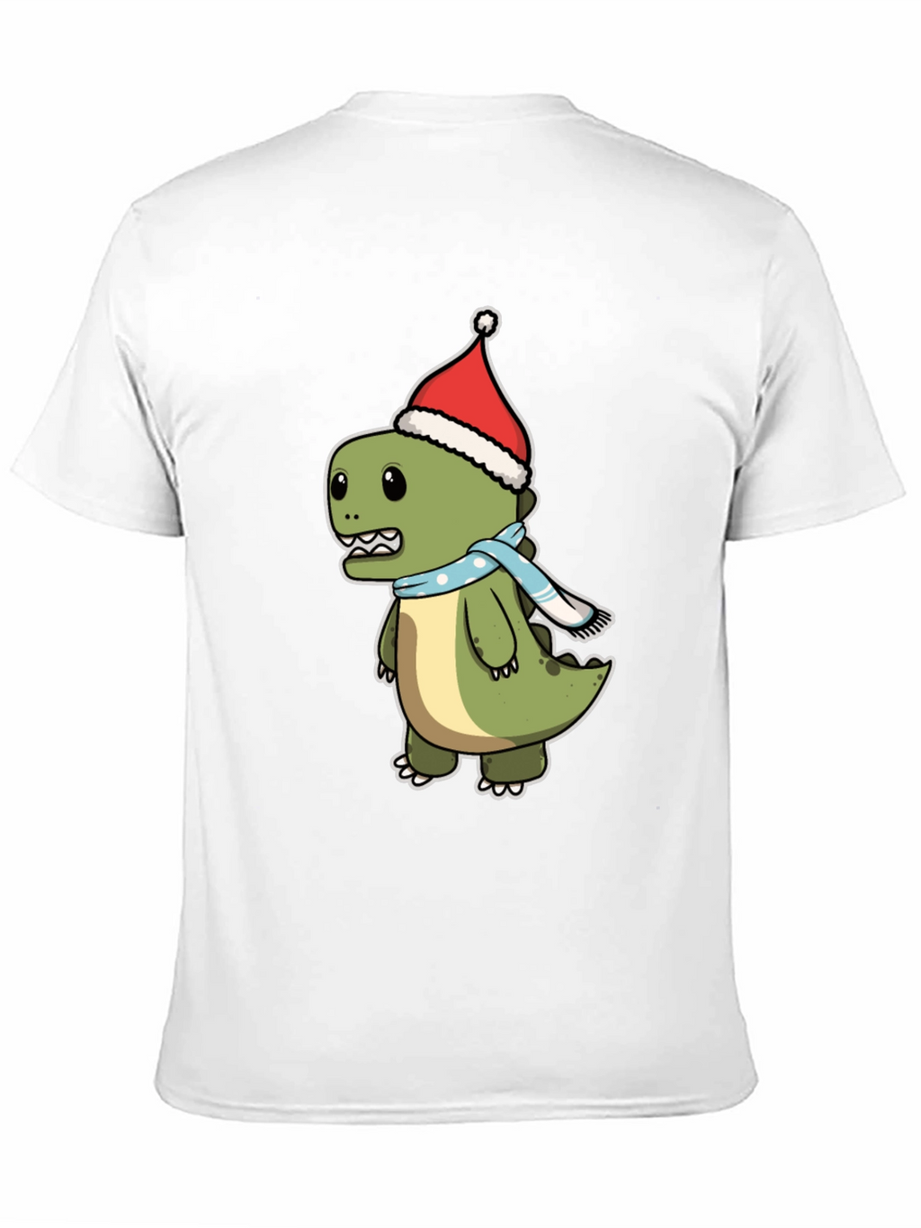 Festive Dino T-Shirt - Holiday Style