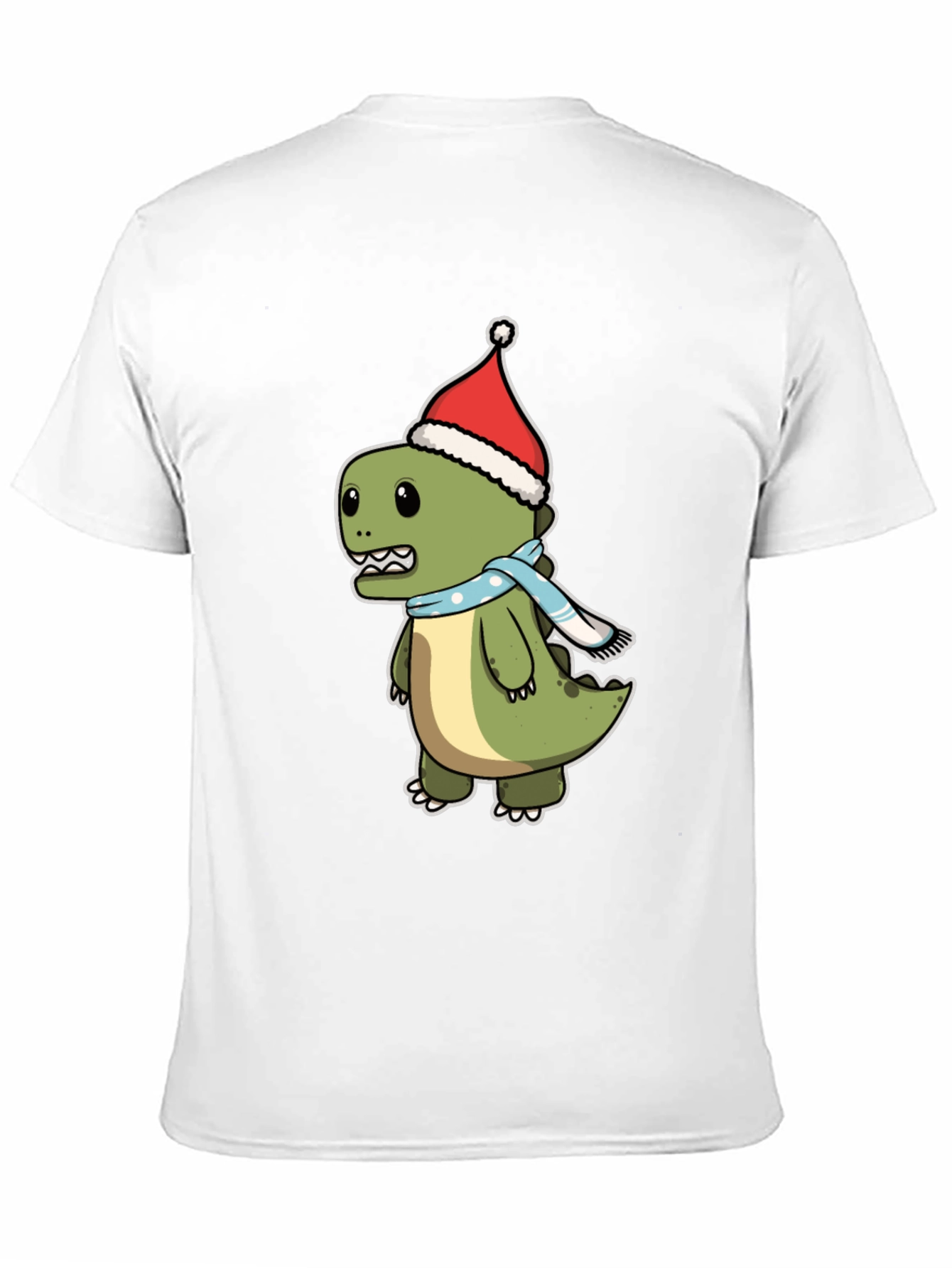 Festive Dino T-Shirt - Holiday Style