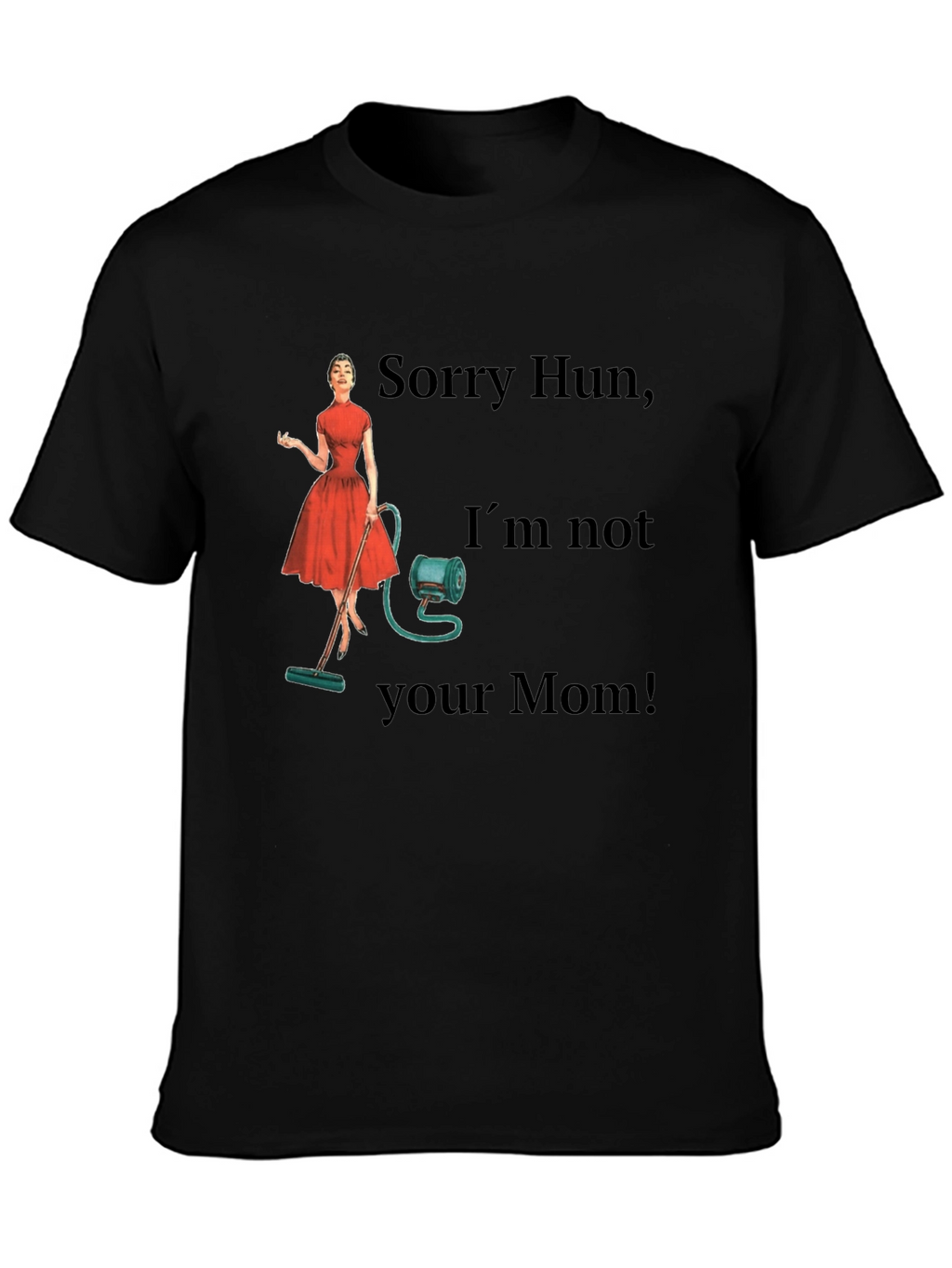 Funny Retro Housewife Graphic T-Shirt