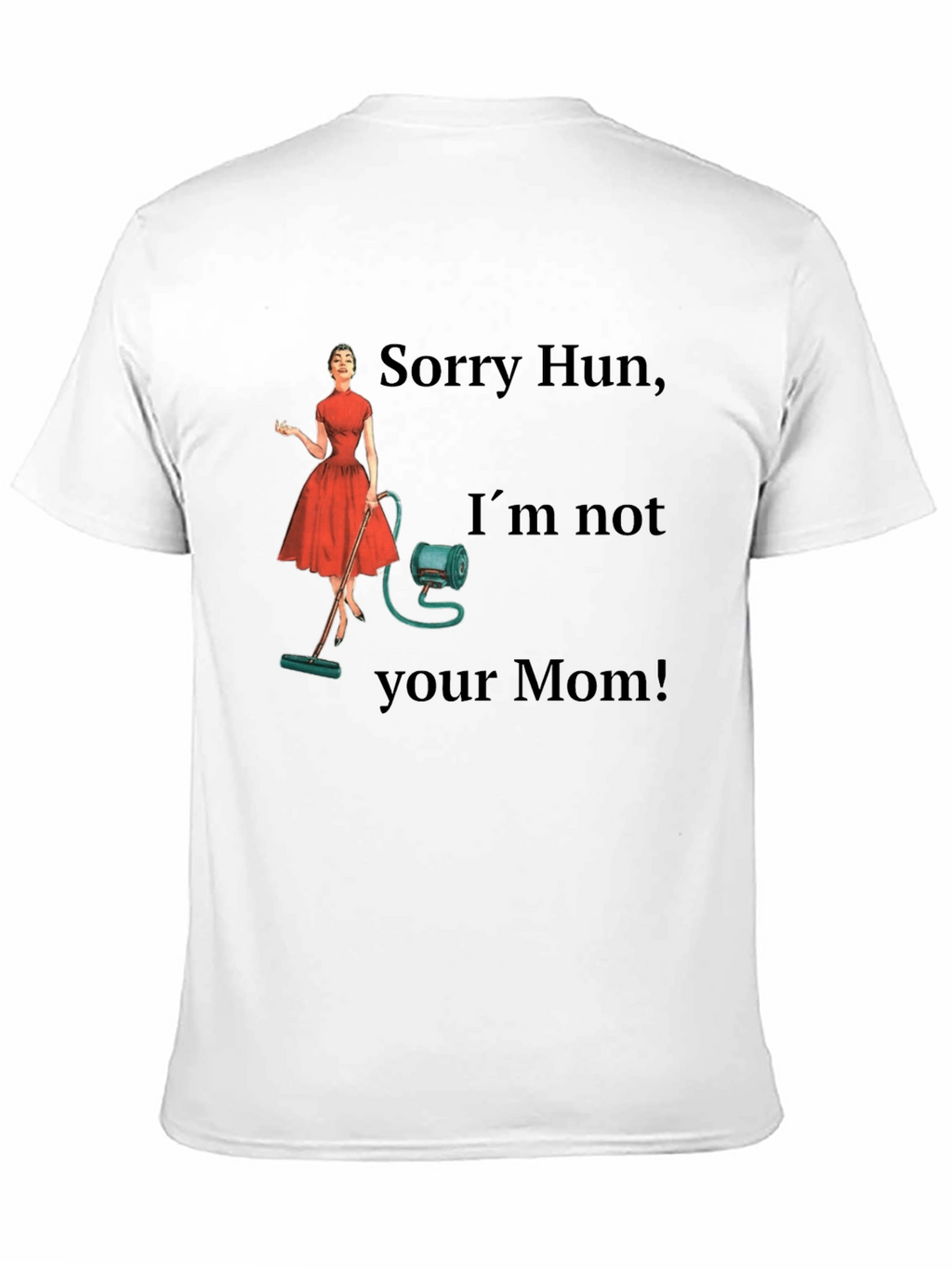 Funny Retro Housewife Graphic T-Shirt