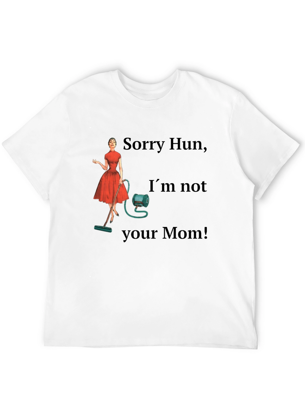 Funny Retro Housewife Graphic T-Shirt