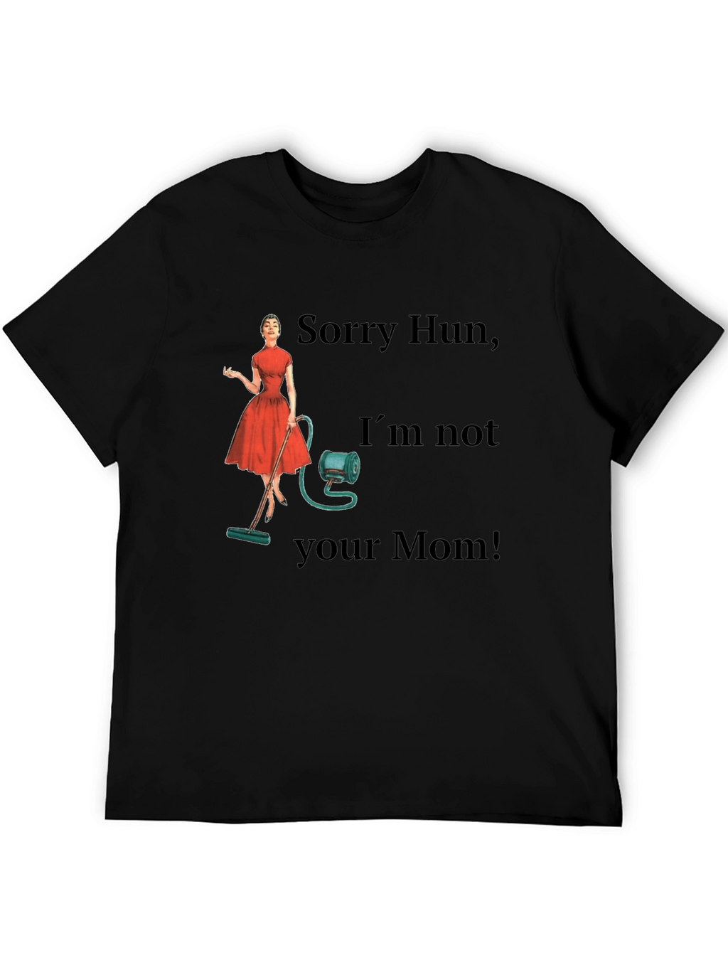 Funny Retro Housewife Graphic T-Shirt