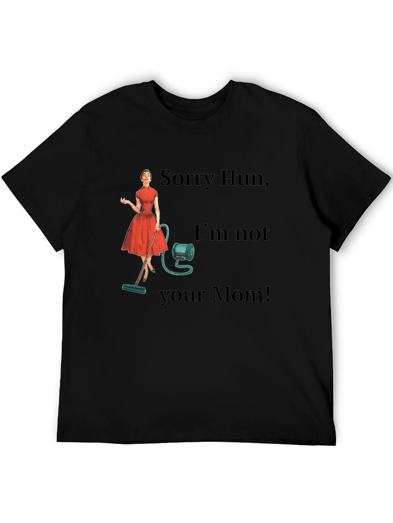 Funny Retro Housewife Graphic T-Shirt