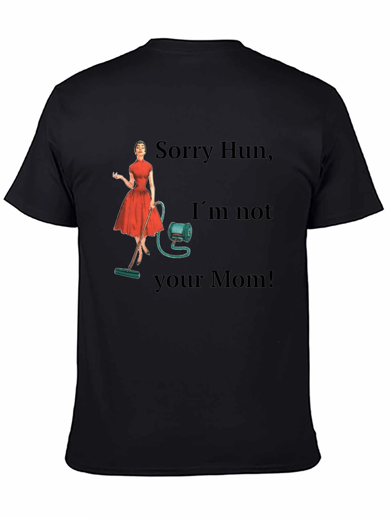Funny Retro Housewife Graphic T-Shirt