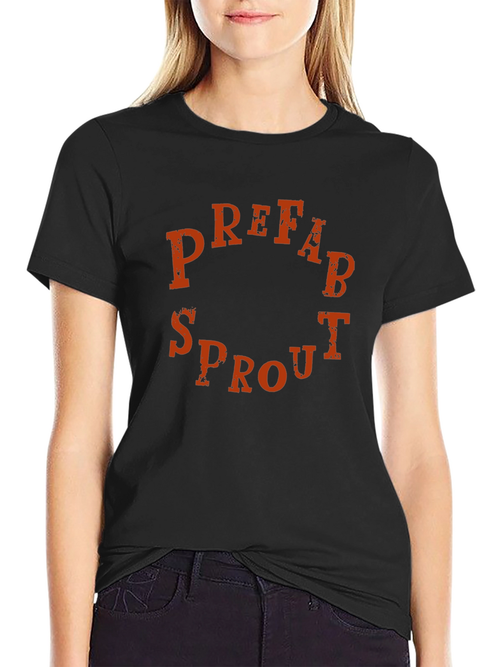Prefab Sprout Band T-Shirt - Black Cotton Tee