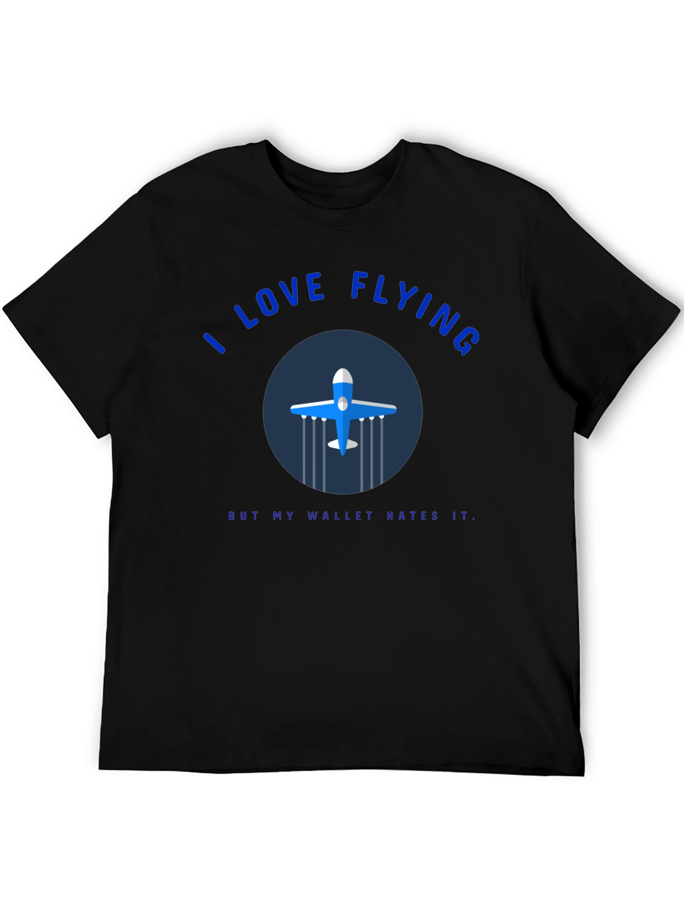 I Love Flying Graphic Tee - Pilot Gift