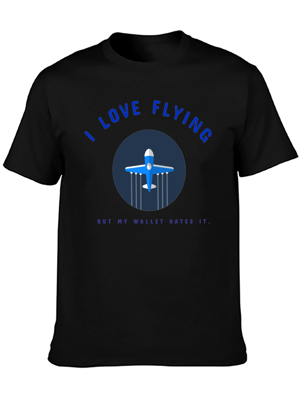 I Love Flying Graphic Tee - Pilot Gift