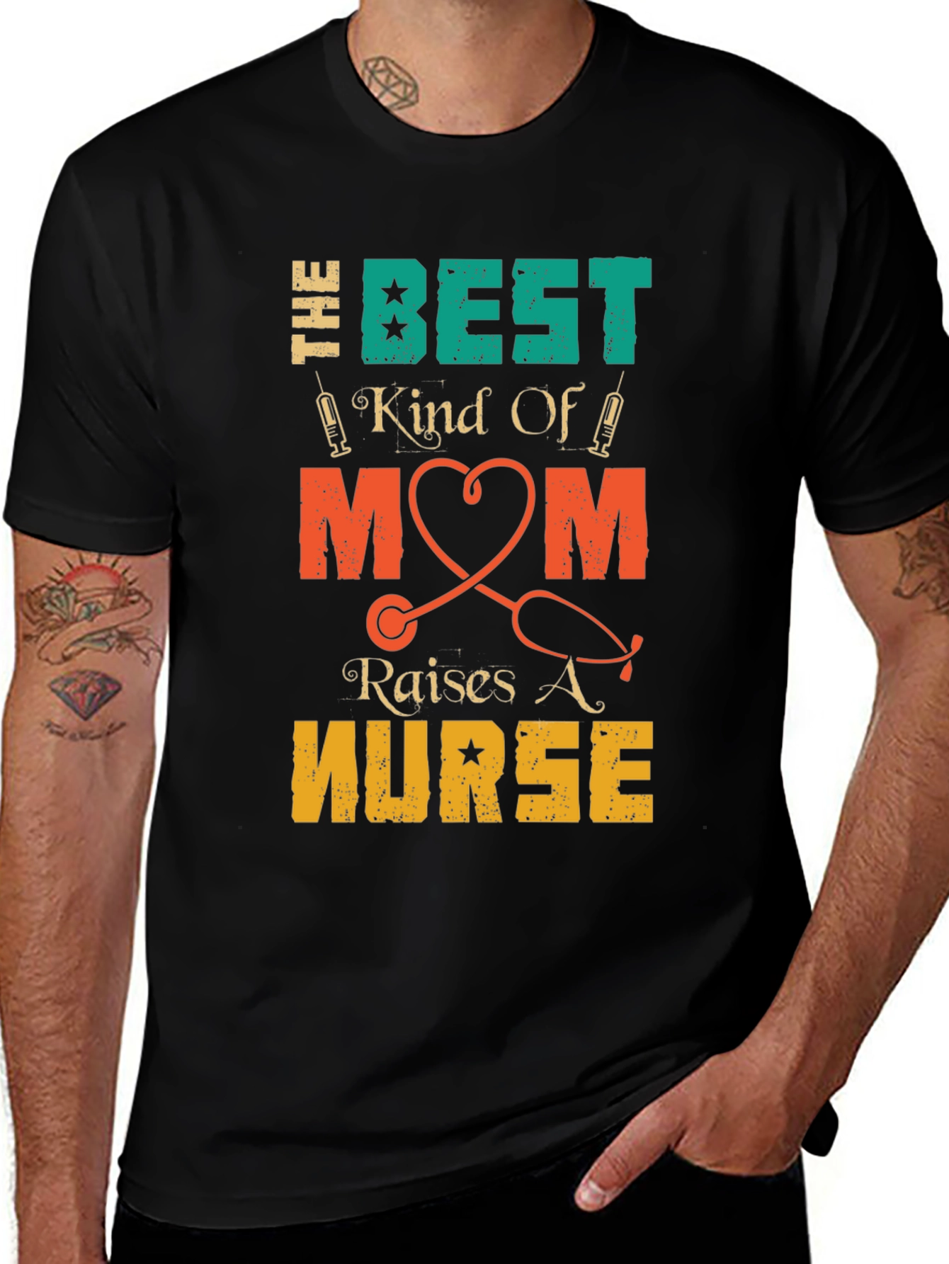 Best Kind of Mom Raises a Nurse T-Shirt